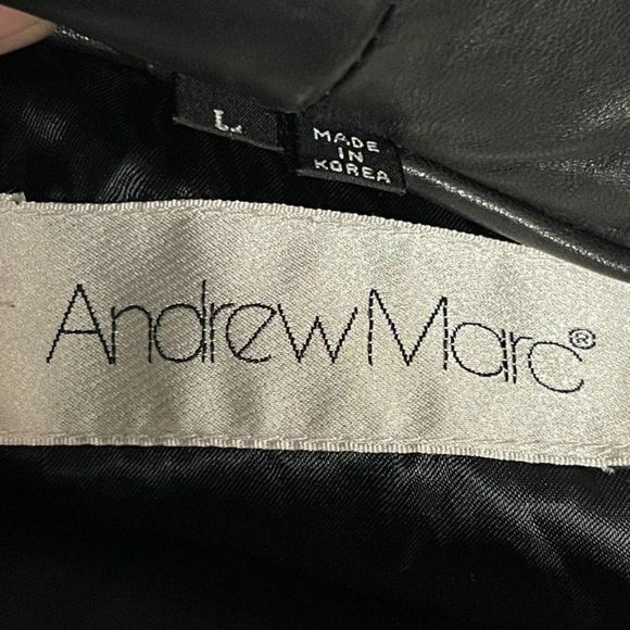 ANDREW Marc Genuine New Zealand Opossum Fur Oversize Vest Size L - Picture 5 of 8